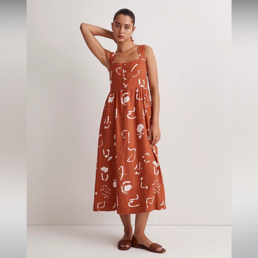 Madewell x Caroline Z Hurley Tank Midi Dress